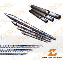 Single Screw and Barrel for Injection Plastic Products
